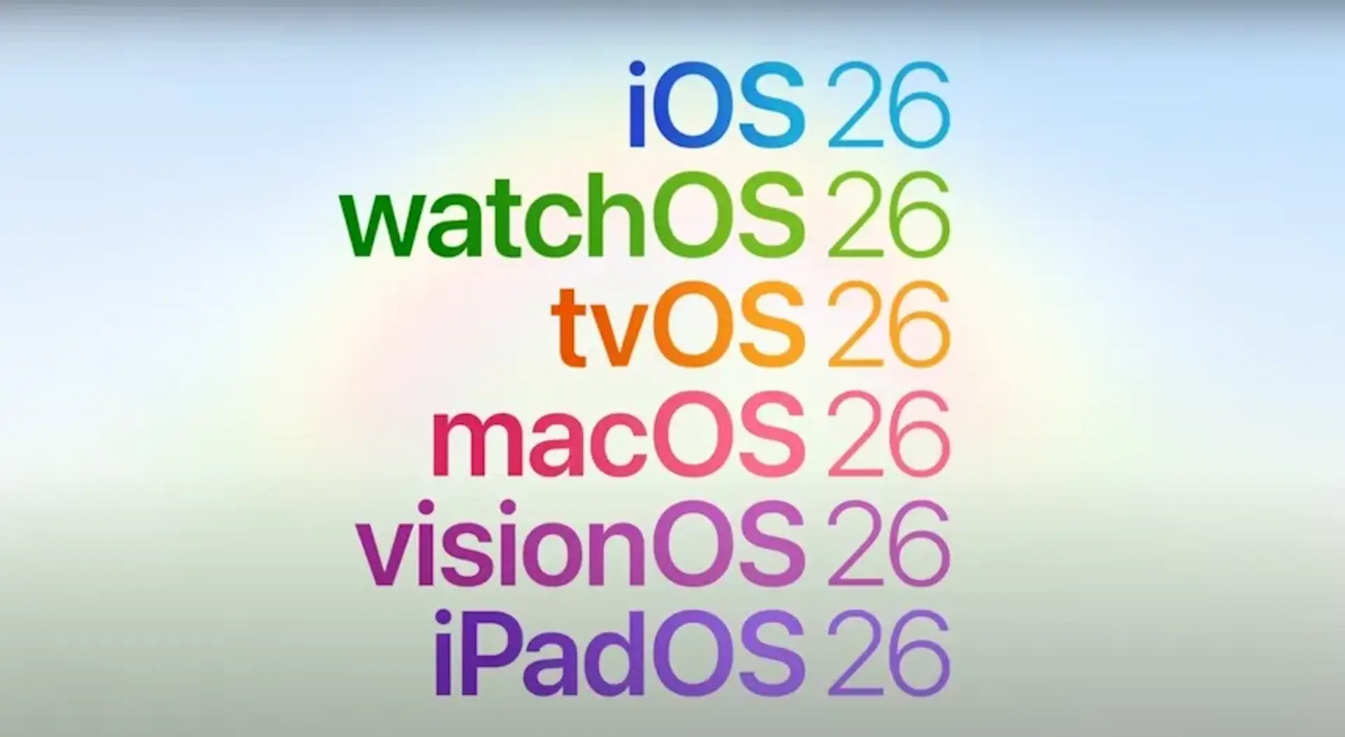لیست دستگاه‌های اپل که iOS 26 ،iPadOS 26 ،macOS 26 و watchOS 26 را دریافت می‌کنند