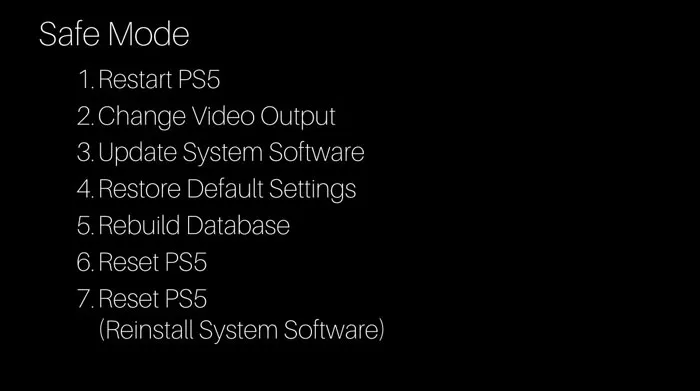 انجام ریست فکتوری از طریق Safe Mode