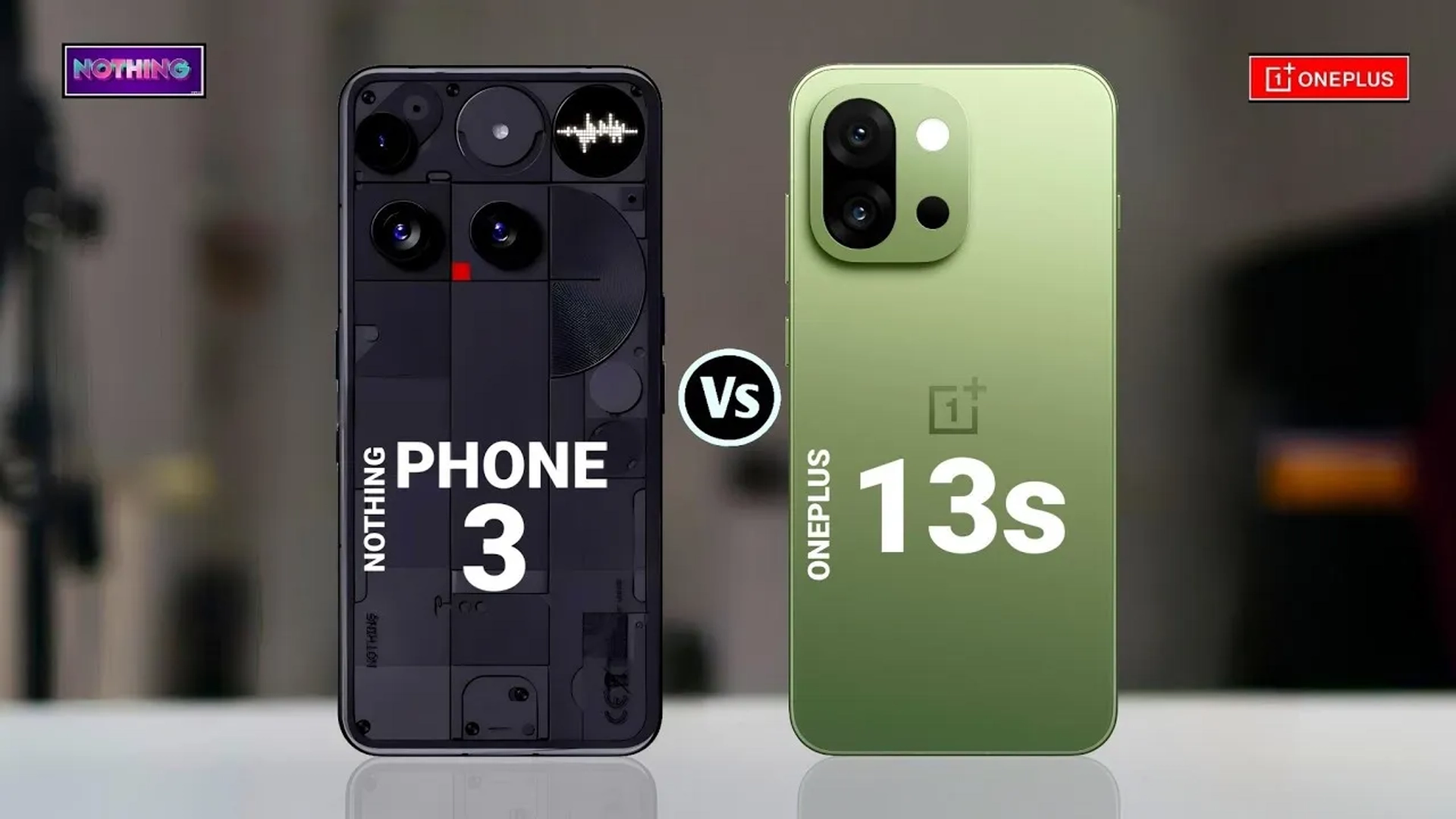 Nothing Phone 3 در برابر OnePlus 13s: کدام گوشی واقعاً برتر است؟!