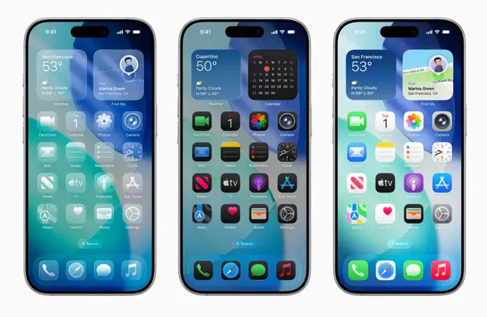 مقایسه iOS 26 و iOS 18 از نظر رابط کاربری Liquid Glass