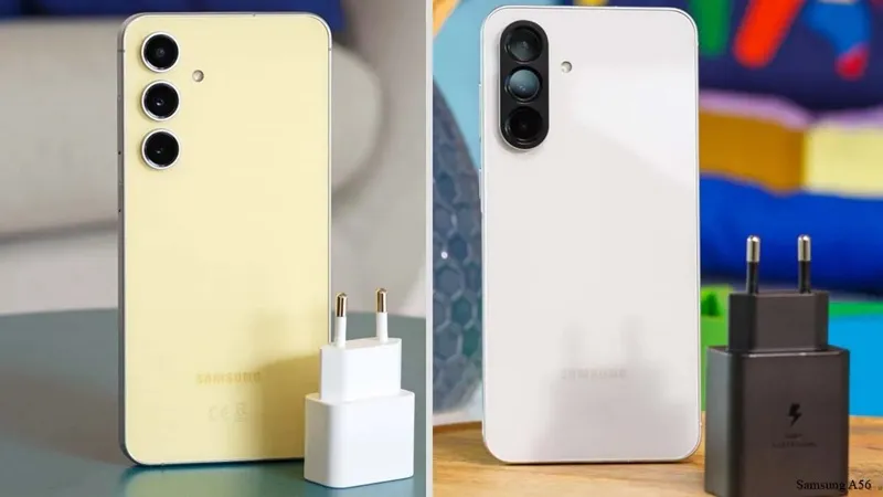 مقایسه Galaxy A56 با Galaxy S24 FE