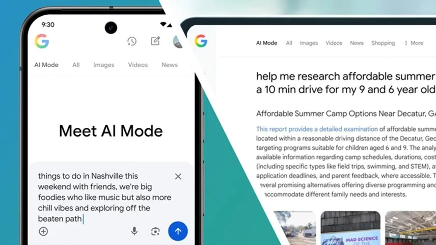  جستجوی وب با Google AI Mode