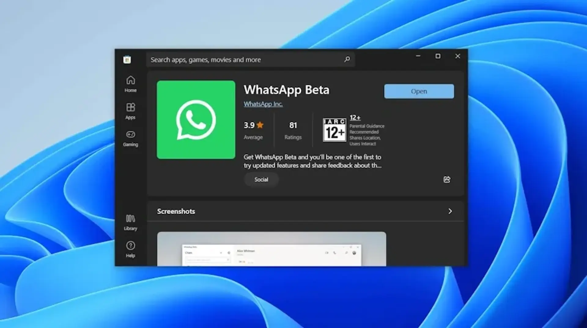 واتساپ ویندوز از UWP به وب‌اپلیکیشن مهاجرت کرد