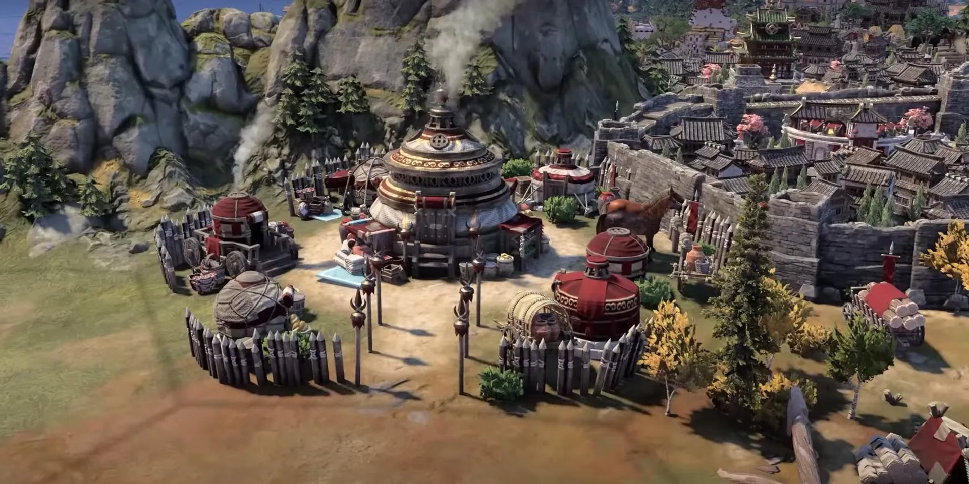 تریلر معرفی چنگیز خان برای تمدن ۷ ۲۰۲۵ Civilization 7 Genghis Khan 