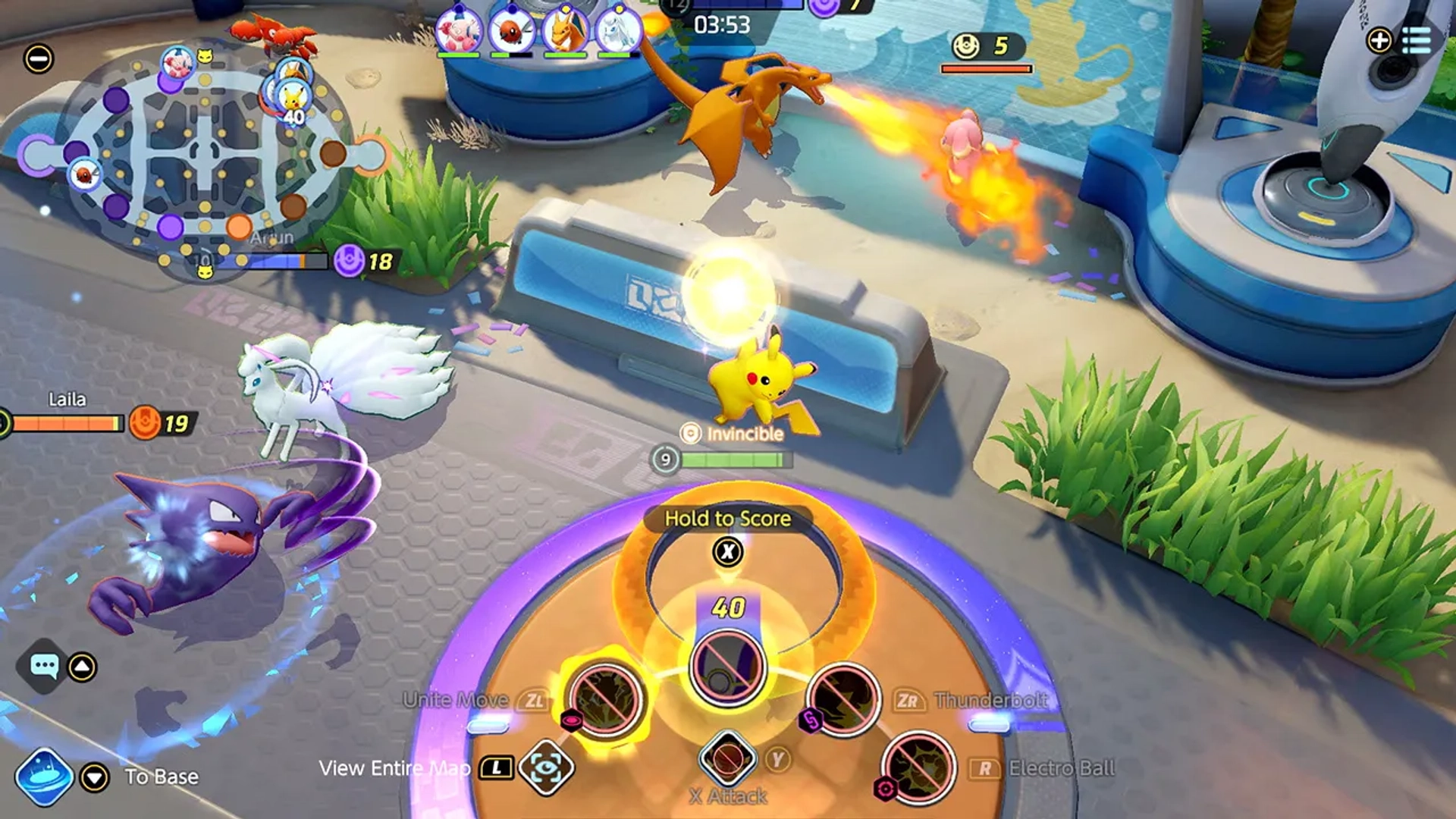 تریلر بازی حرکات لاتیوس برای پوکمون یونایت ۲۰۲۵  Pokemon Unite