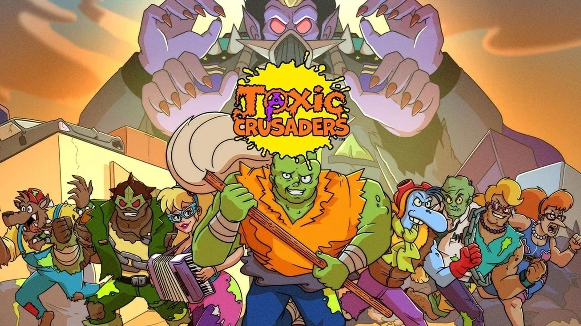تریلر بازی جنگجویان سمی ۲۰۲۵ Toxic Crusaders