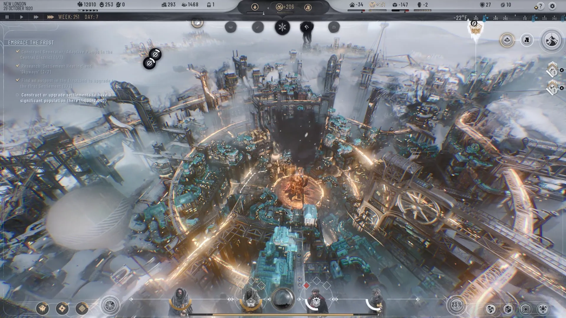 تریلر معرفی نسخه کنسول فراست‌پانک  ۲۰۲۵ Frostpunk 2 Console Release
