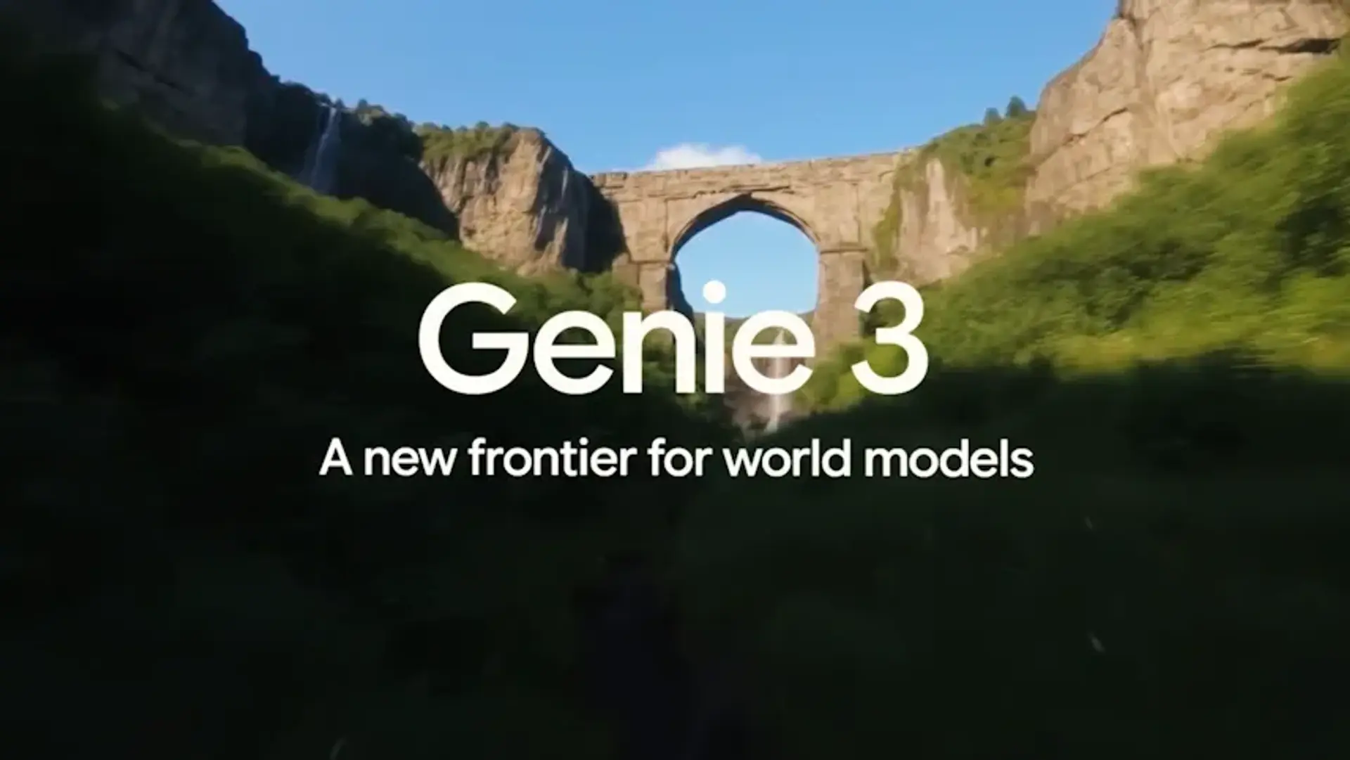 دیپ مایند گوگل با هوش مصنوعی Genie 3 دنیای تعاملی ۳D می‌سازد