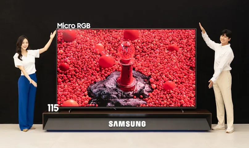 سامسونگ اولین تلویزیون Micro RGB جهان را معرفی کرد