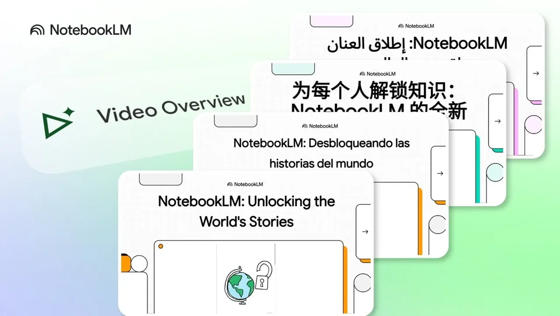 ابزار ساخت ویدیو هوش مصنوعی NotebookLM حالا از 80 زبان پشتیبانی می‌کند