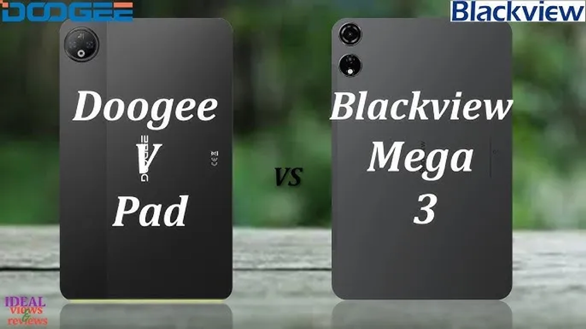 نبرد تبلت‌ها؛ جدال واقعی Doogee V Pad و Blackview Mega 3!