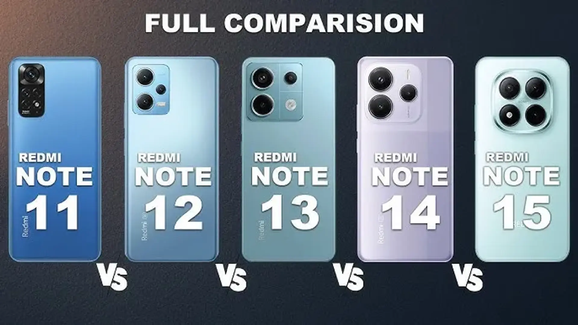 جدال میان‌رده‌ها؛ از ردمی نوت ۱۱ تا ۱۵، کدام قهرمان واقعی است؟