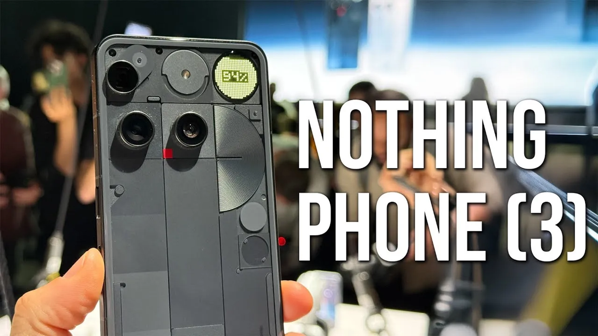 گوشی عجیب اما جذاب! تجربه‌ای متفاوت با Nothing Phone (3)