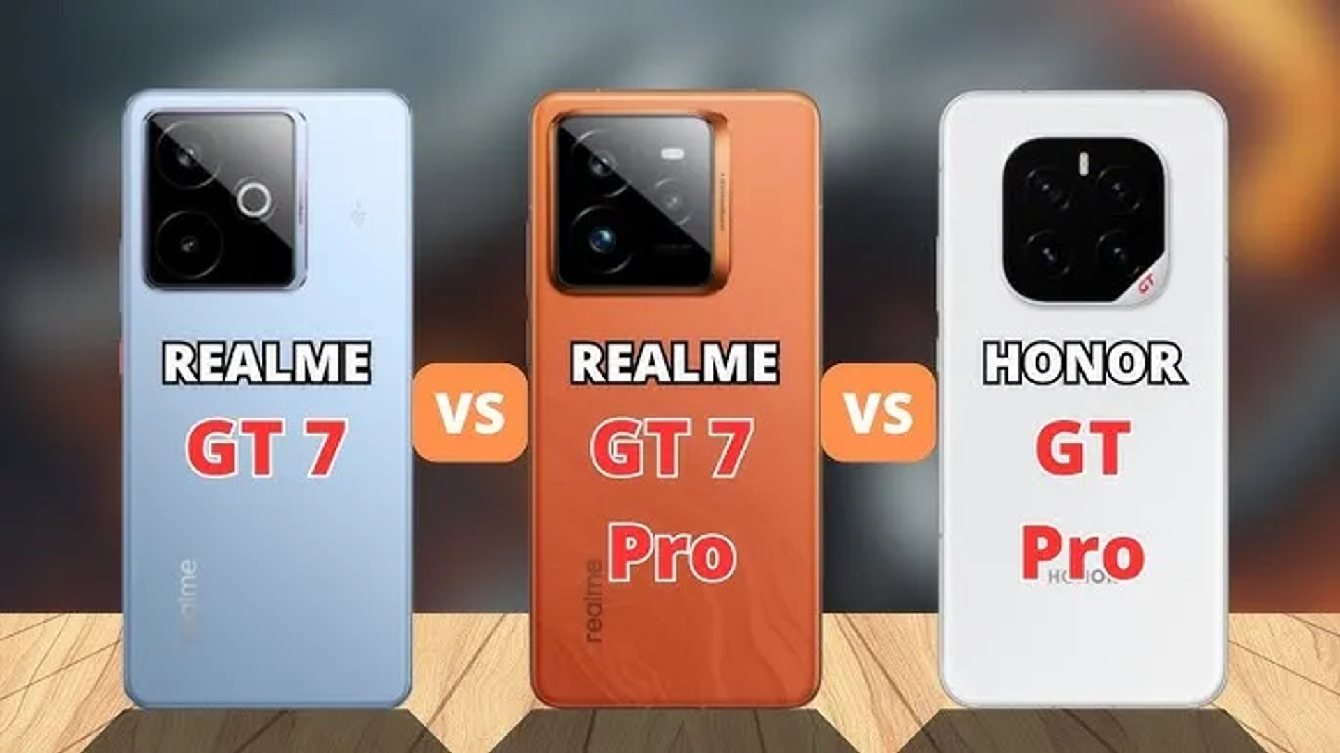 جدال غول‌های سرعت؛ Realme GT 7، GT 7 Pro یا Honor GT Pro؟