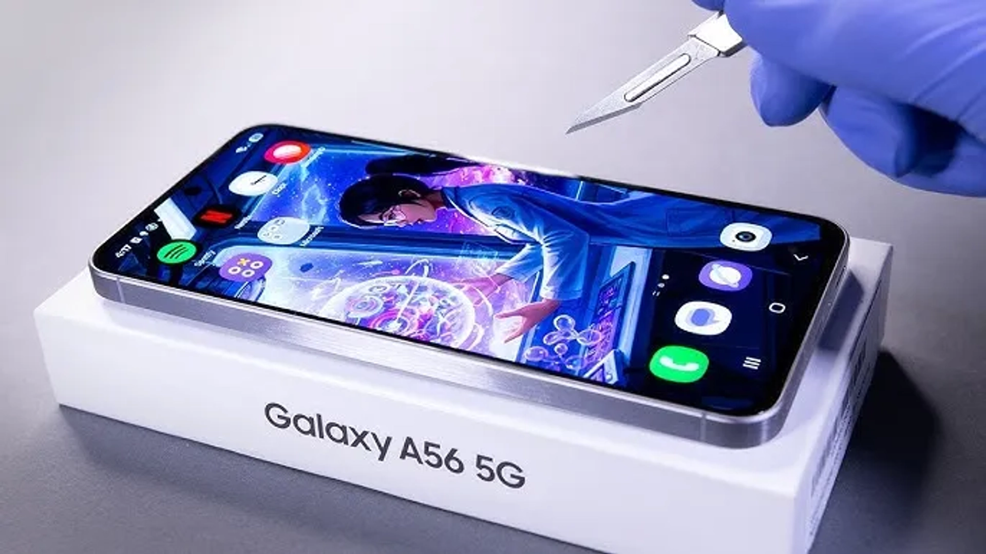 سامسونگ دوباره همه را شگفت‌زده کرد: جعبه‌گشایی Galaxy A56 5G