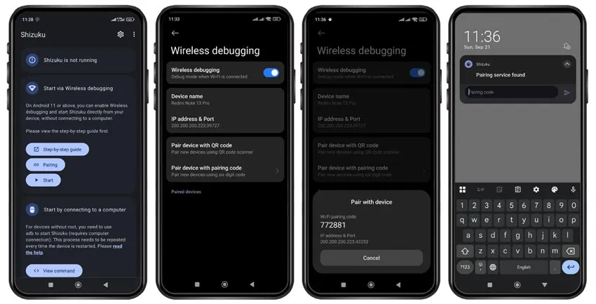 فعالسازی شیزوکو در اندروید