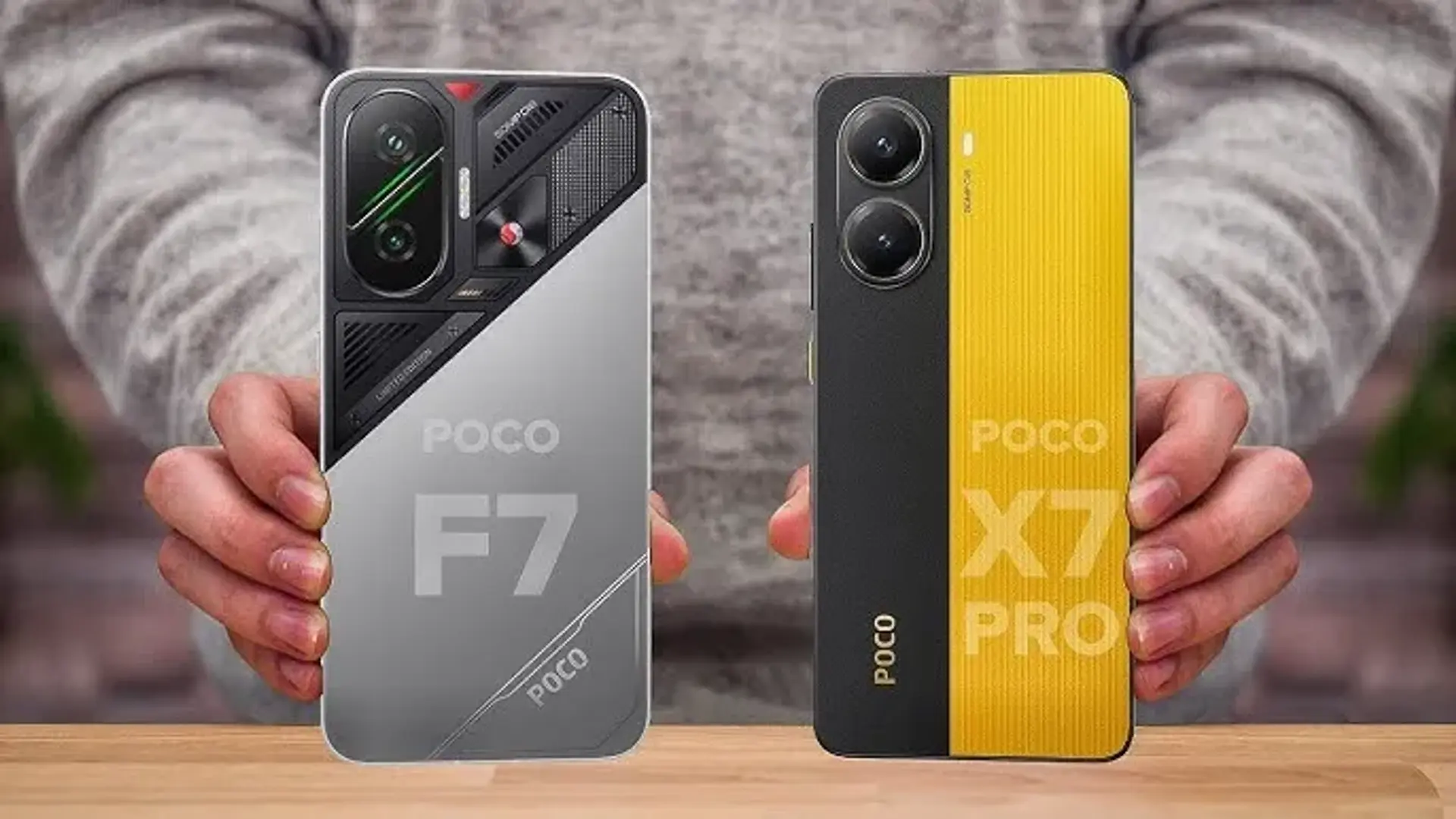 نبرد خانوادگی: POCO F7 در برابر POCO X7 Pro؛ کدام برنده است؟