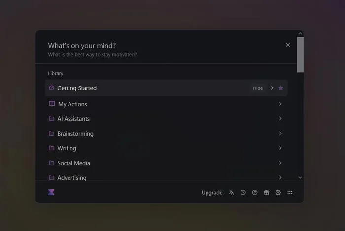 افزونه هوش مصنوعی فایرفاکس Voila