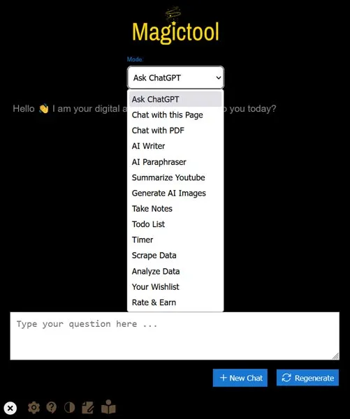 افزونه هوش مصنوعی MagicTool AI Assistant