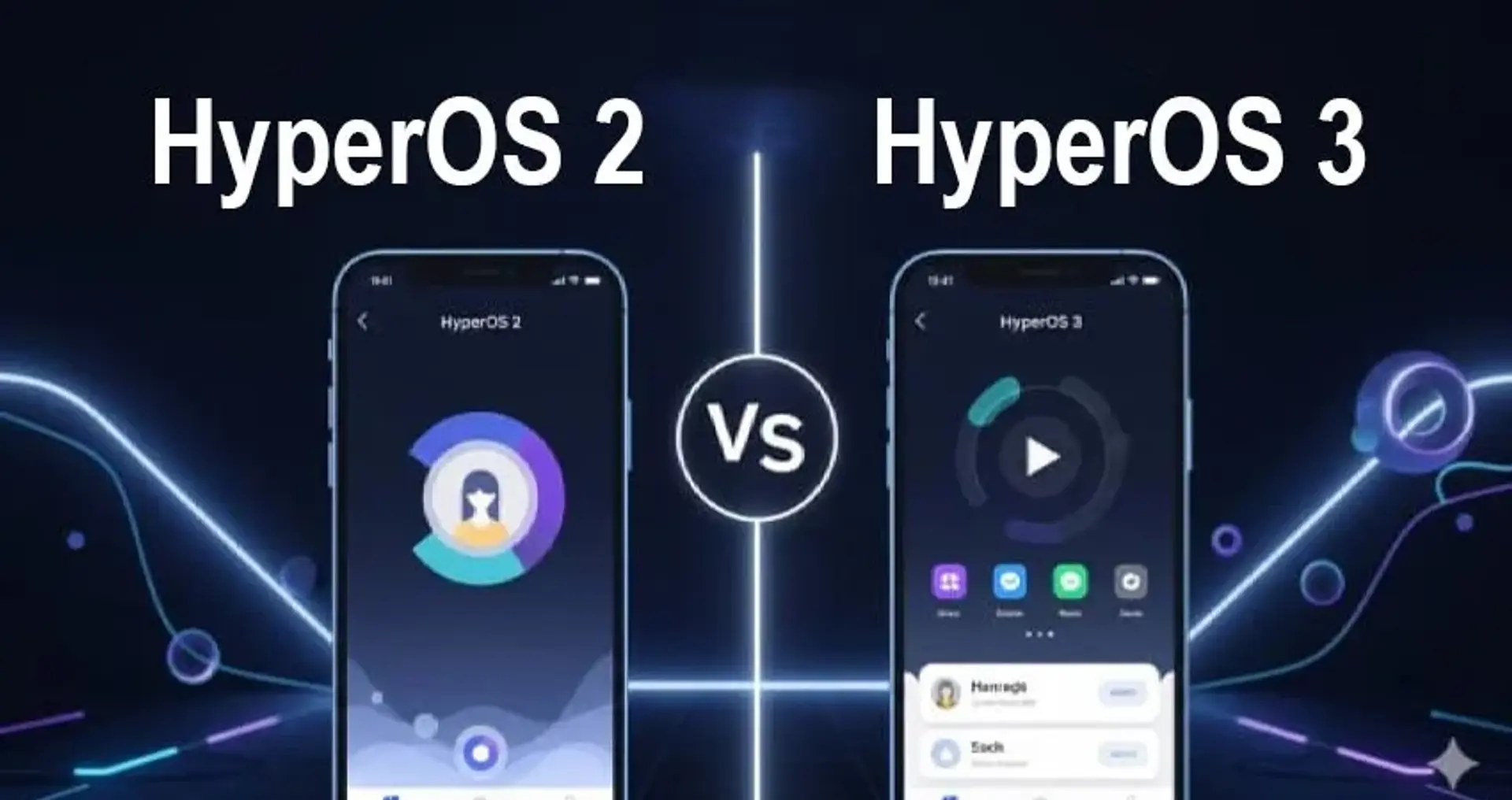 مقایسه کامل HyperOS 3 و HyperOS 2 شیائومی؛ تفاوت‌ها و امکانات جدید