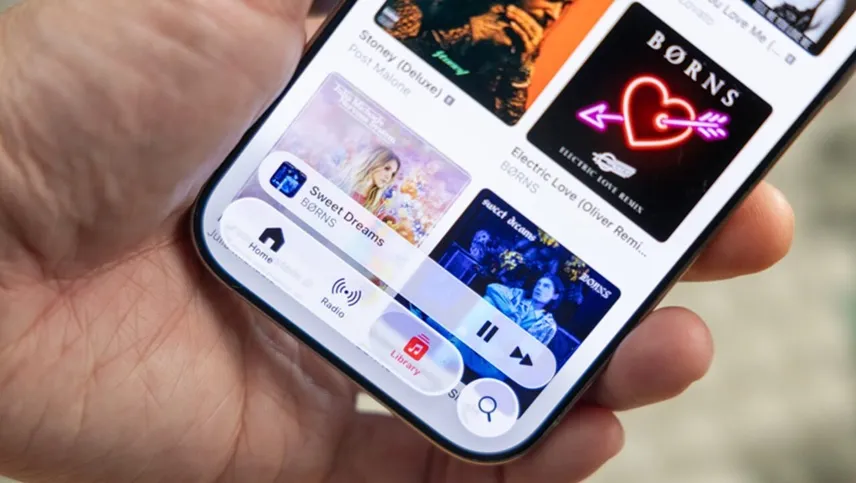 تغییر لیکوئید گلس iOS 26