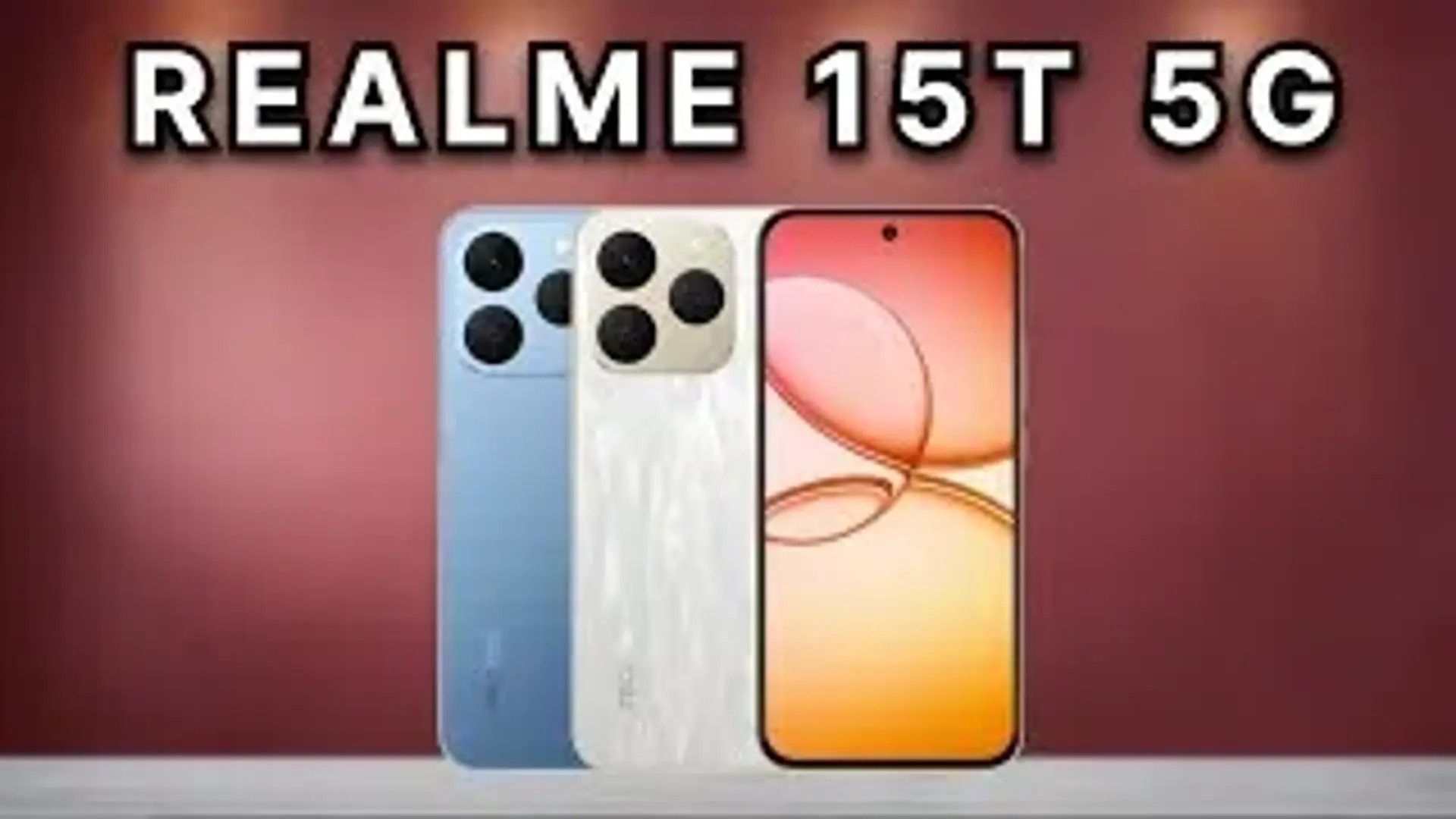 قدرت واقعی در دستان شما: مشخصات و امتیاز ANTUTU گوشی Realme 15T 5G