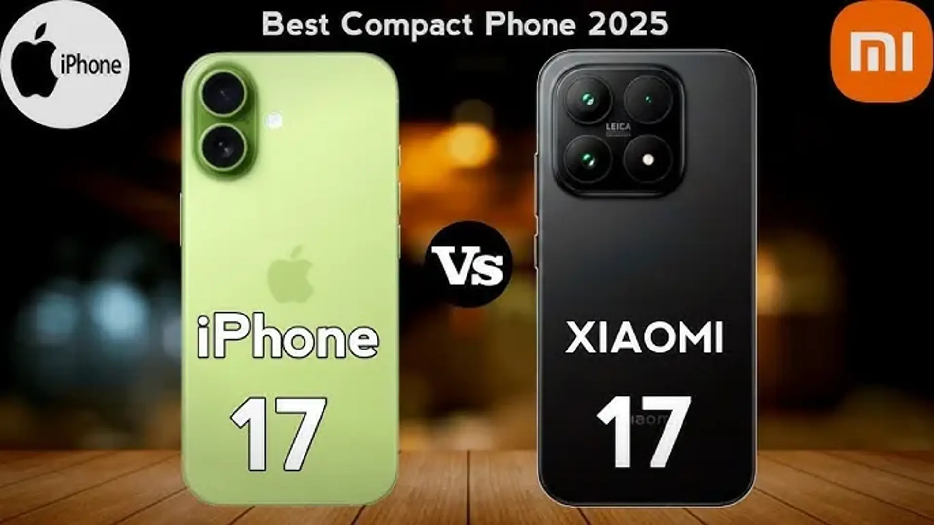 نبرد نهایی: iPhone 17 در برابر Xiaomi 17