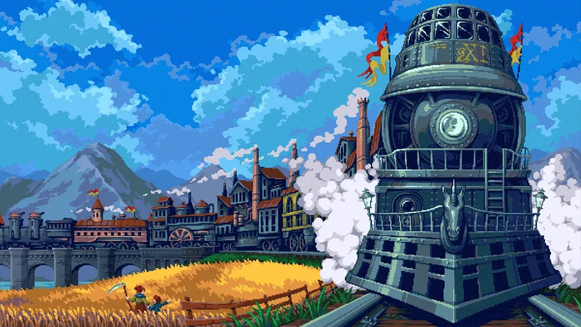 تریلر بازی استیل آرتری شبیه‌ساز قطار شهری ۲۰۲۵ Steel Artery Train City Builder