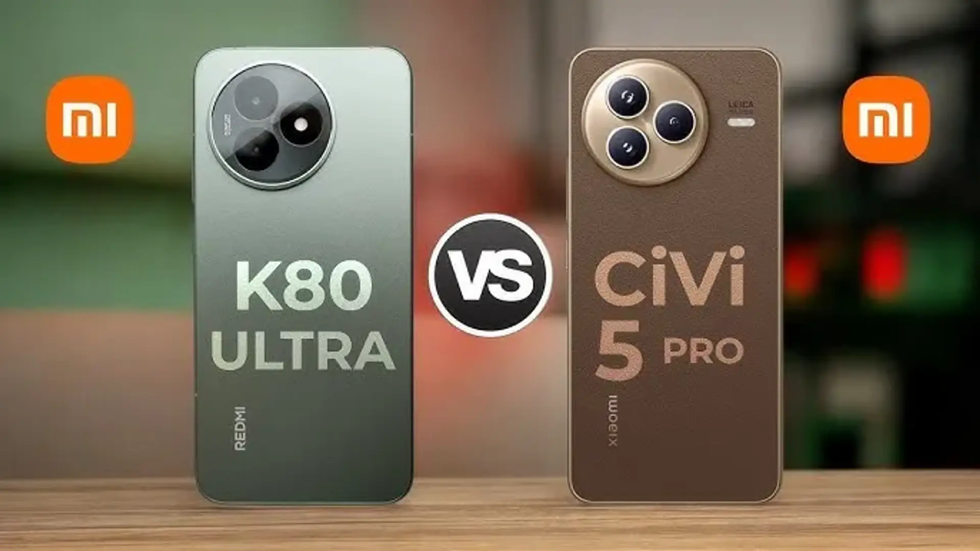 رقابت نفس‌گیر زیر بودجه شما: Redmi K80 Ultra 5G در برابر Xiaomi Civi 5 Pro 5G