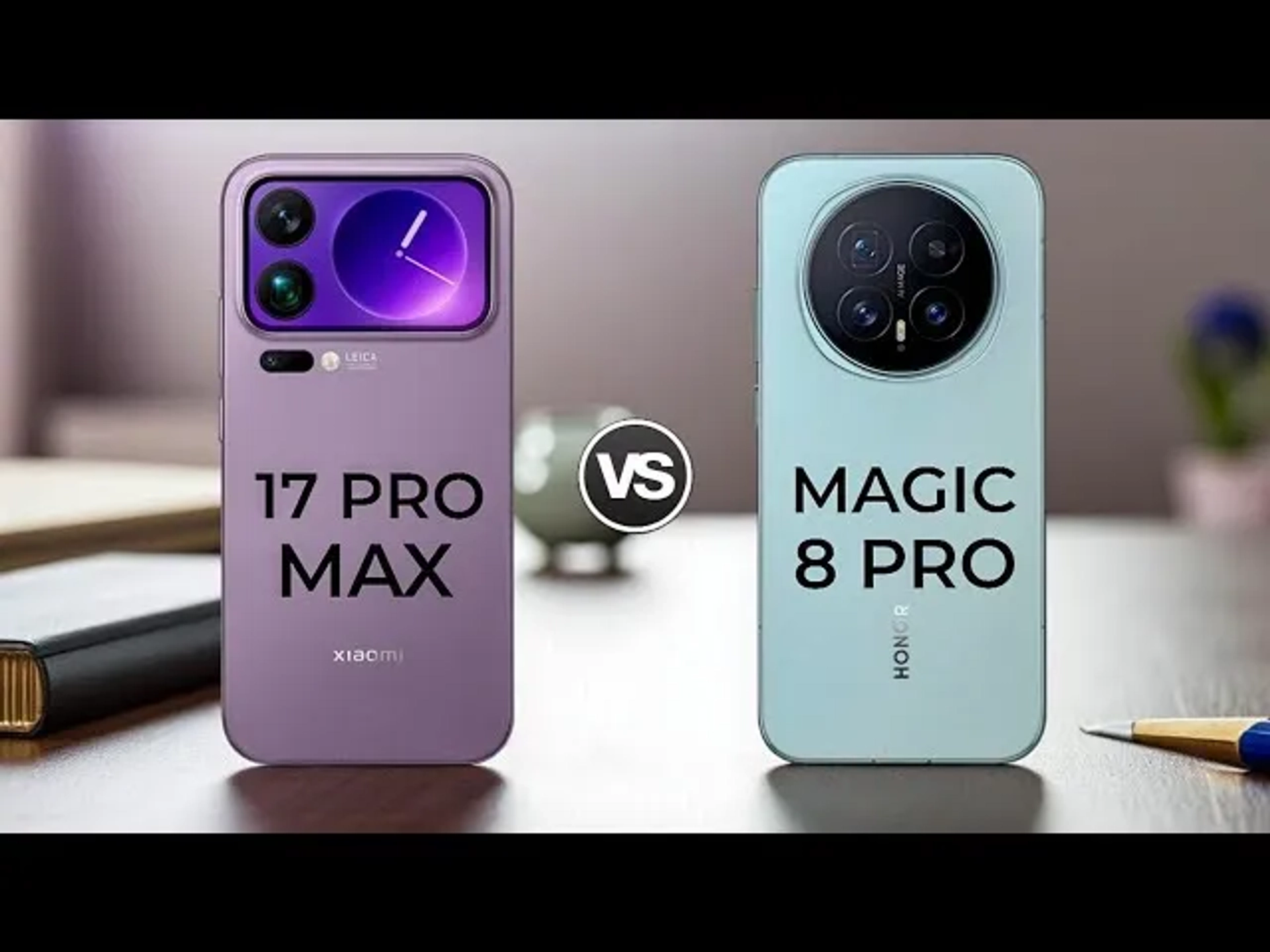 جنگ پرچمداران آینده! شیائومی ۱۷ پرو مکس در برابر آنر مجیک ۸ پرو!