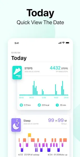نرم افزار اتصال ساعت هوشمند Da Fit