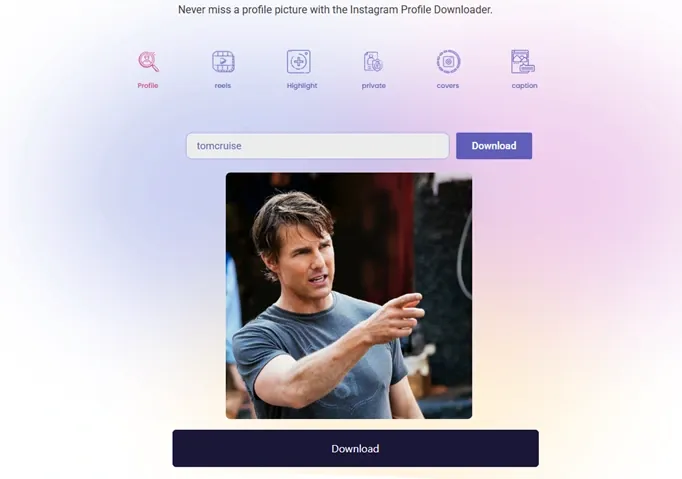 دانلود پروفایل اینستا
