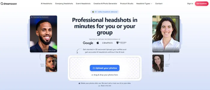 ساخت عکس پروفایل حرفه ای با هوش مصنوعی DreamWave AI