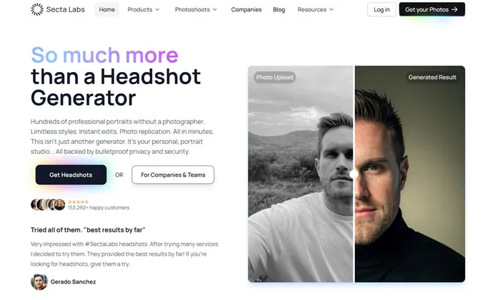 هوش مصنوعی Secta AI برای ساخت تصاویر پروفایل متنوع