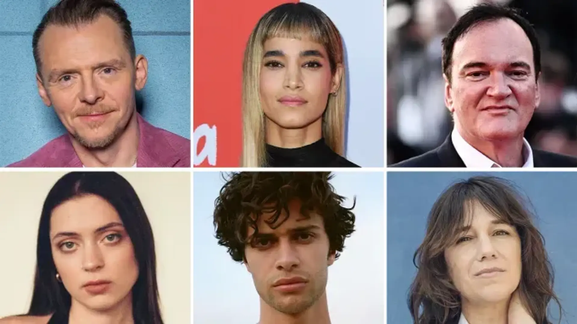 سایمون پگ، سوفیا بوتلا و تارانتینو در فیلم جدید جیمی آدامز