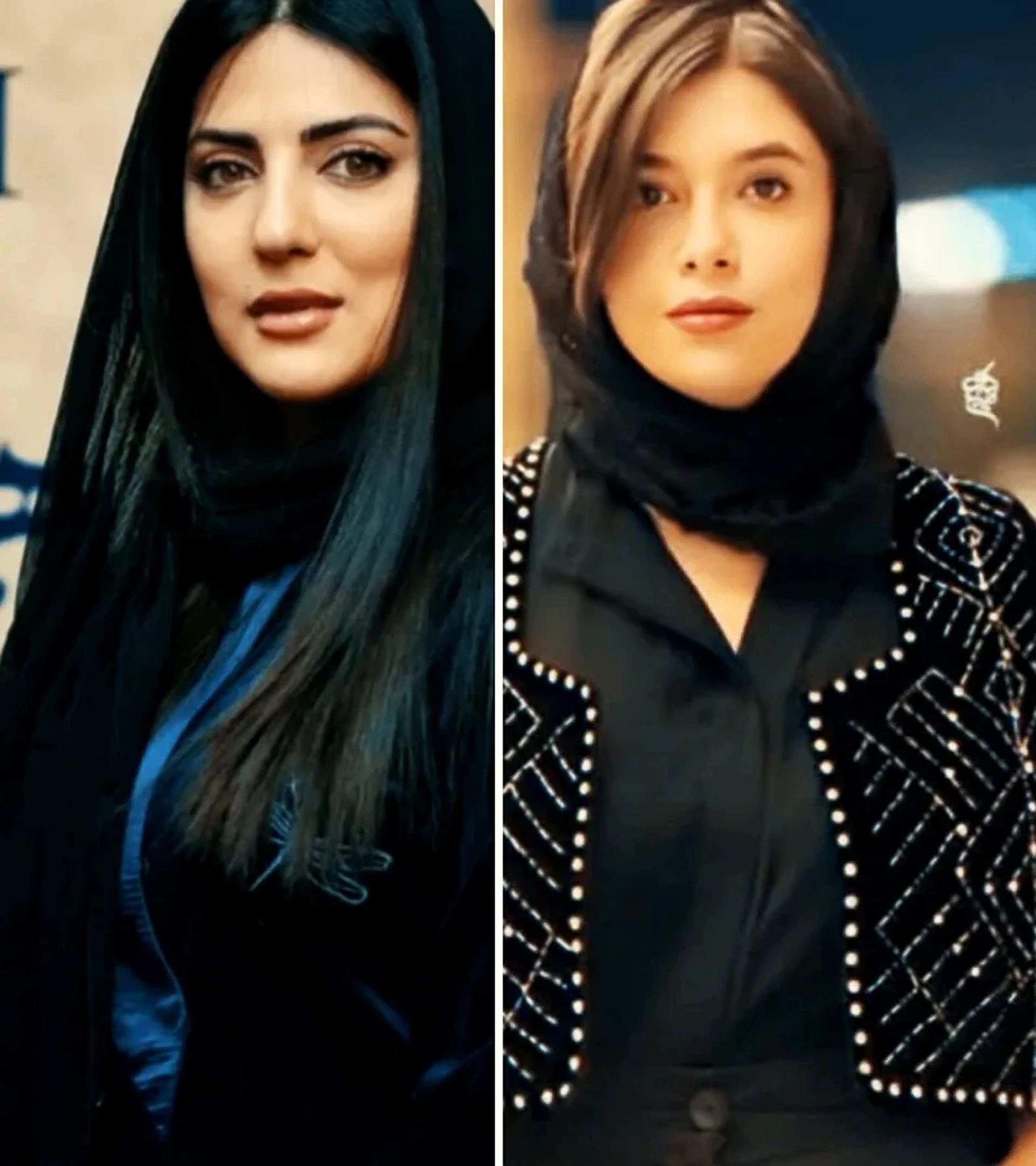 استایل دیدنی هنرمندان در اختتامیه جشنواره همام؛ ببینید نفس بازغی و هلیا امامی چه کرده‌اند!