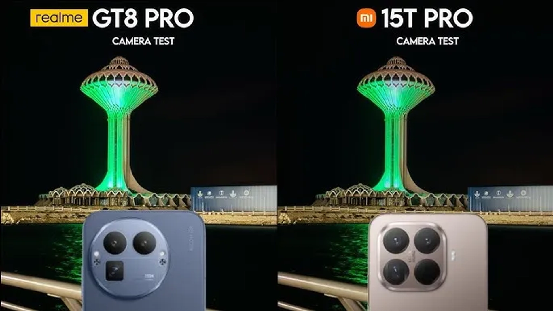 نبرد واقعی دوربین‌ها! رقابت داغ Realme GT8 Pro و Xiaomi 15T Pro