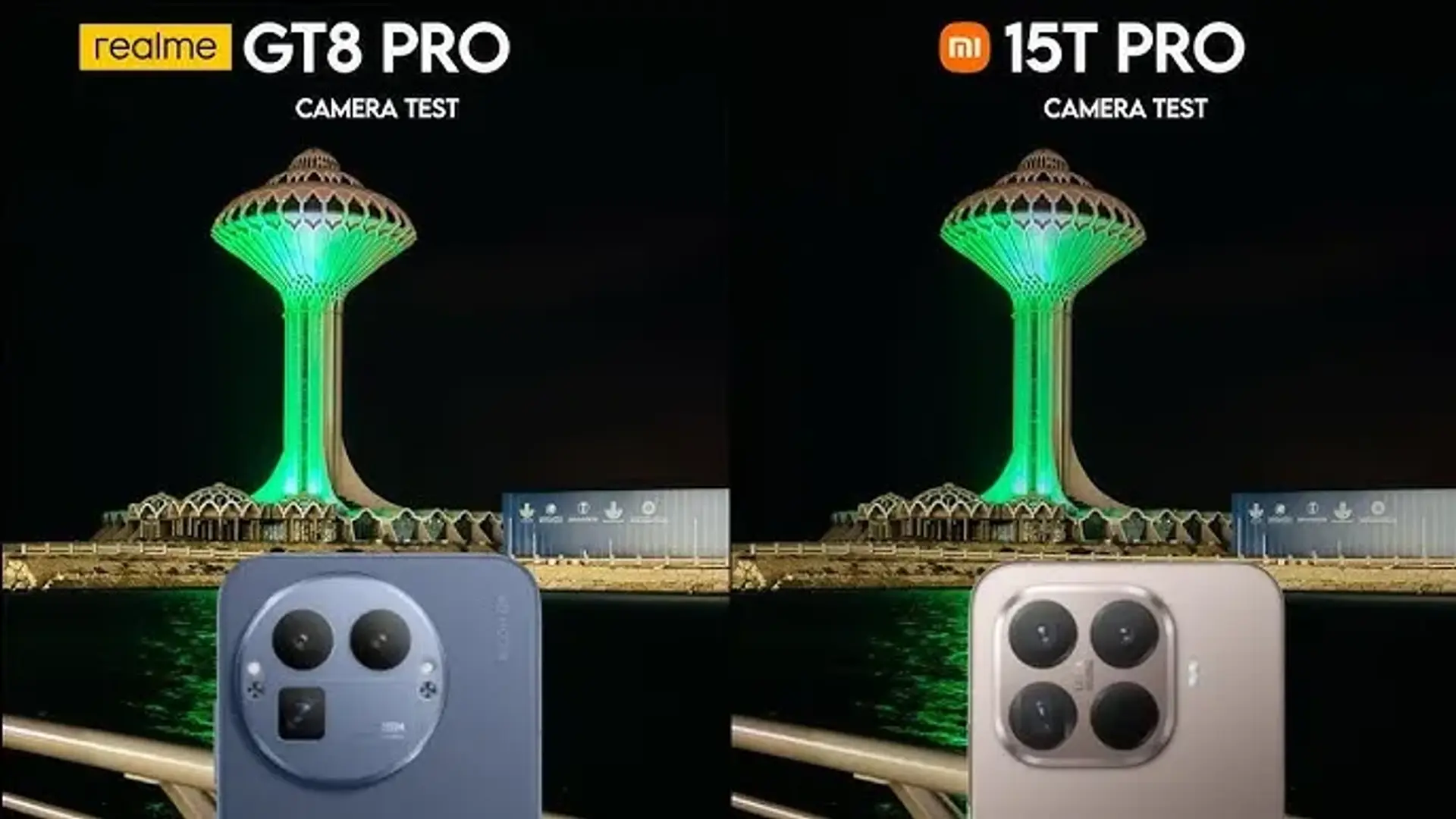 نبرد واقعی دوربین‌ها! رقابت داغ Realme GT8 Pro و Xiaomi 15T Pro