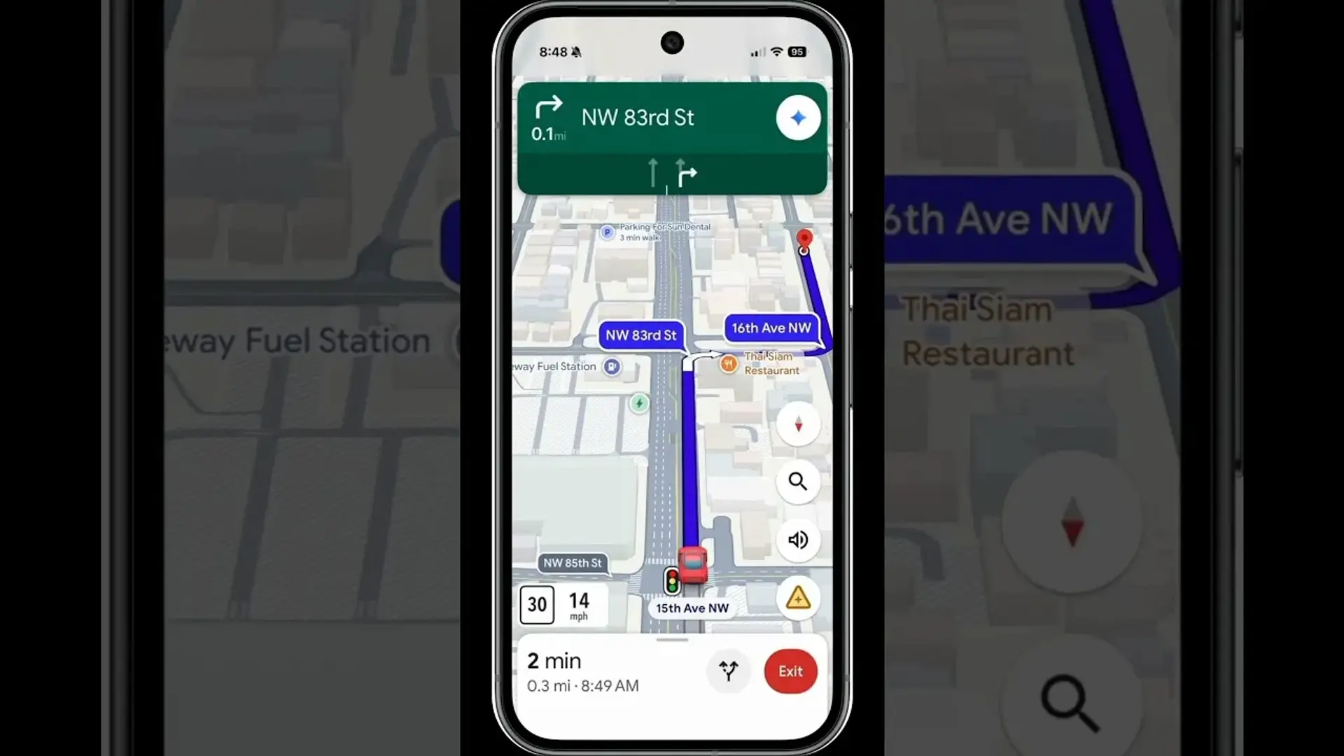 گوگل مپس با ناوبری بر اساس نشانه‌های شهری به‌روزرسانی شد