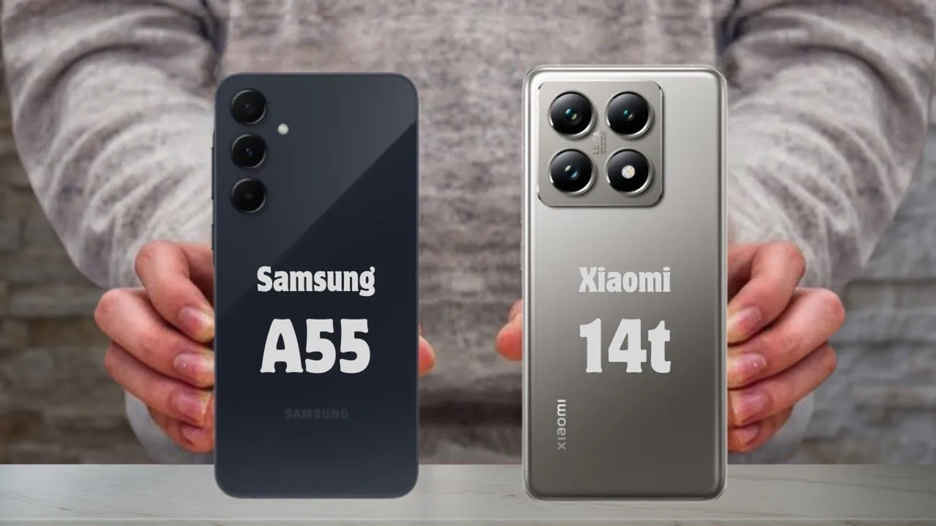 دوئل نفس‌گیر سامسونگ و شیائومی؛ A55 در برابر 14T!