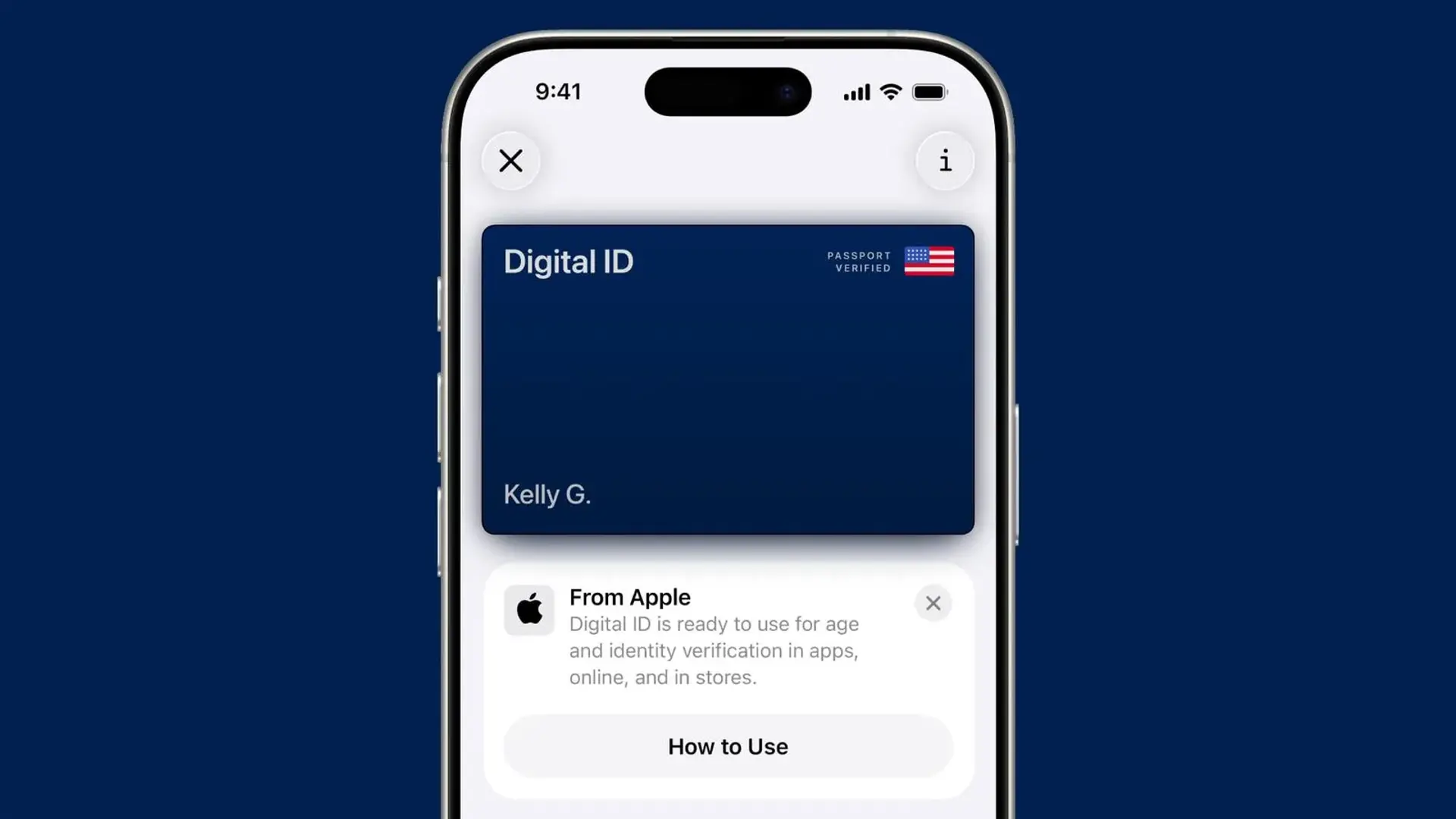 اپل از قابلیت پاسپورت دیجیتال در آیفون رونمایی کرد