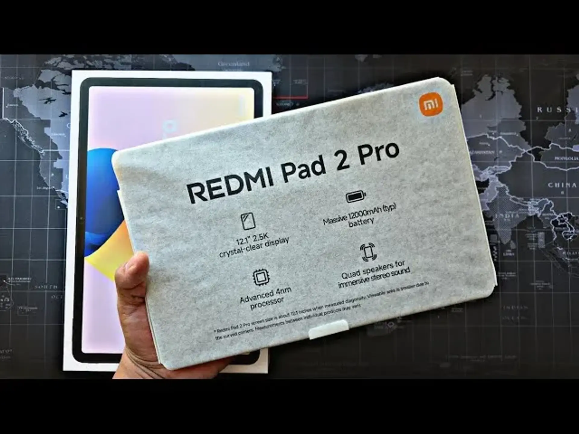 آن‌باکسینگ طوفانی! ورود باشکوه Redmi Pad 2 Pro