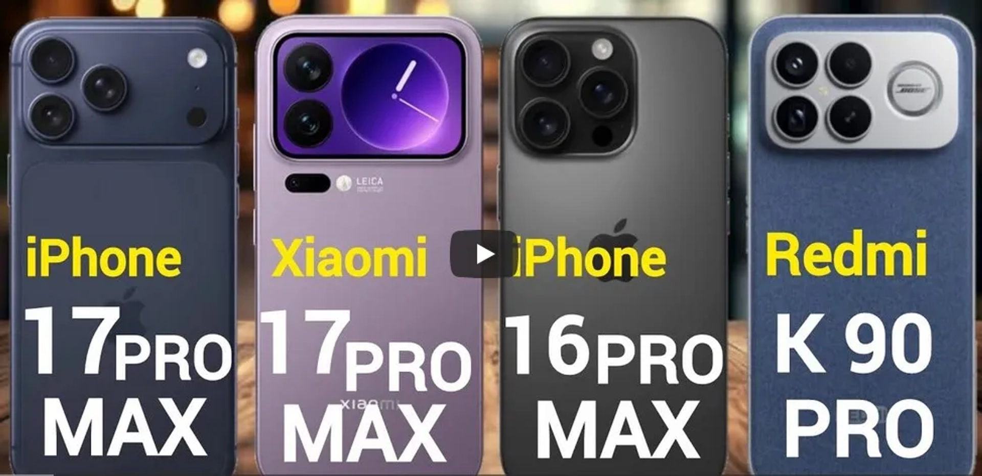 نبرد چهار غول؛ آیفون یا شیائومی؟ پرو مکسِ واقعی را بشناس