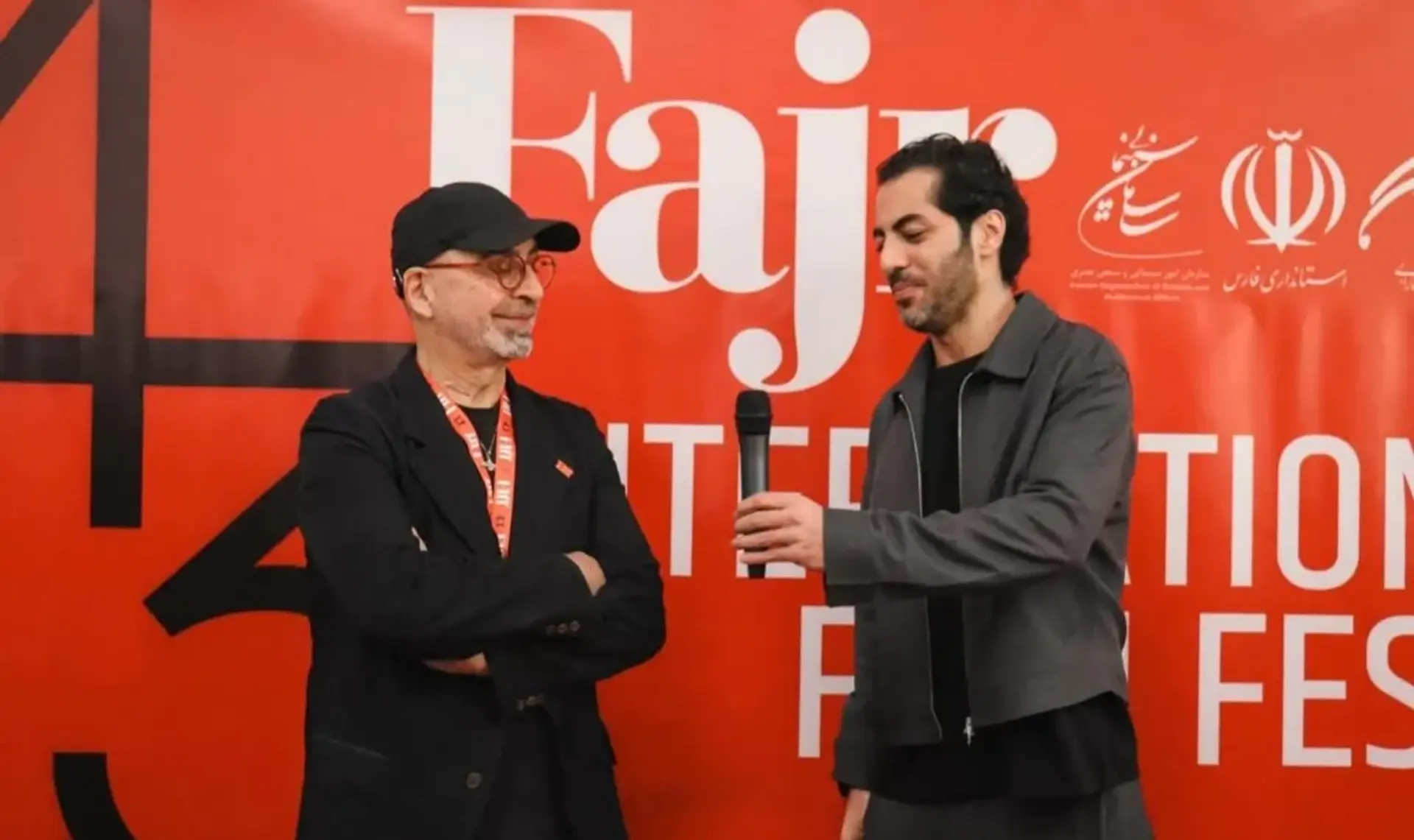 تصاویر حاشیه جشنواره جهانی فجر: نوید پورفرج در پردیس سینمایی تارخ 3