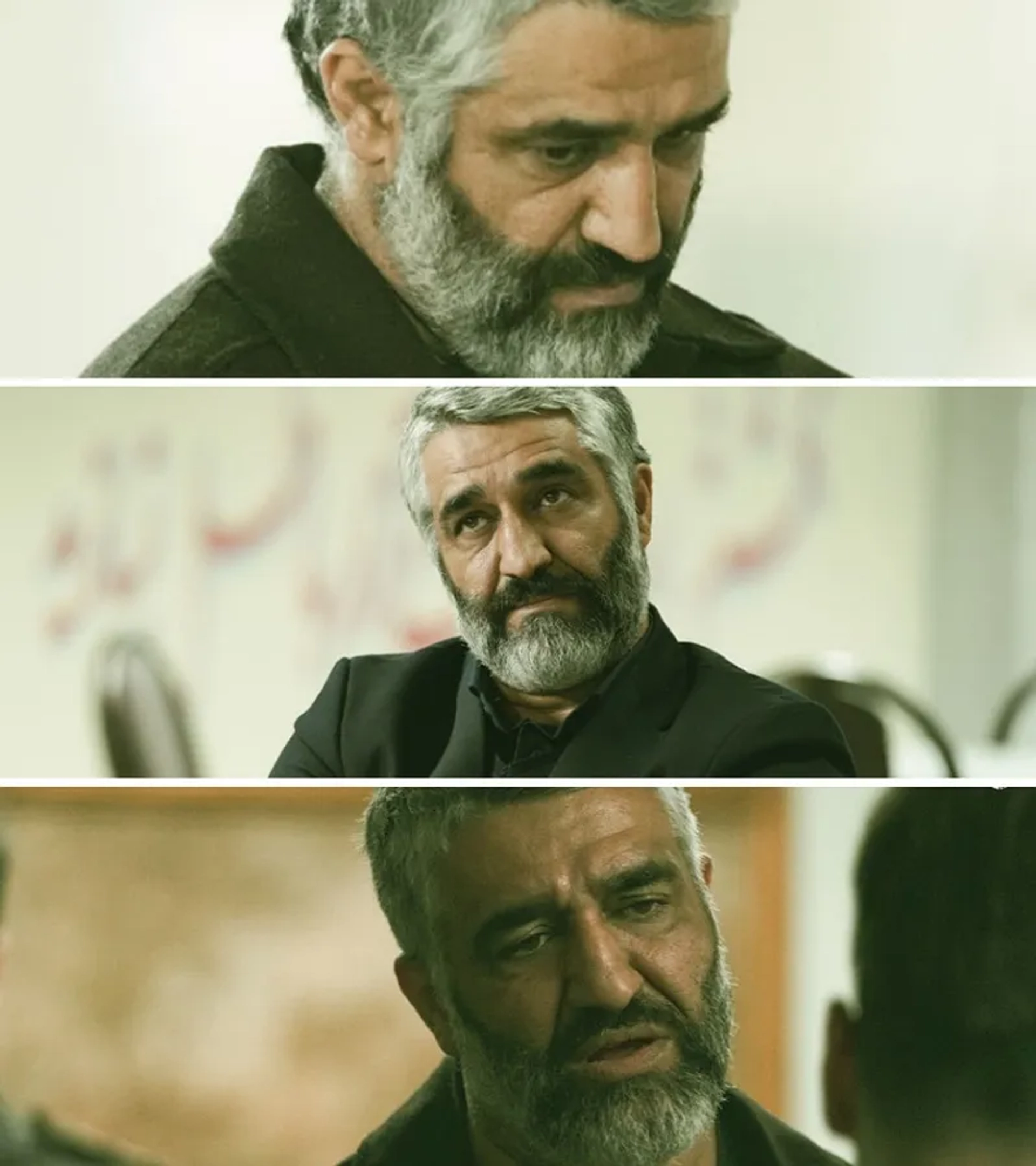 چرا گریم پژمان جمشیدی در سریال محکوم تغییر می‌کرد؟ (ویدئویی از توضیحات کارگردان) 