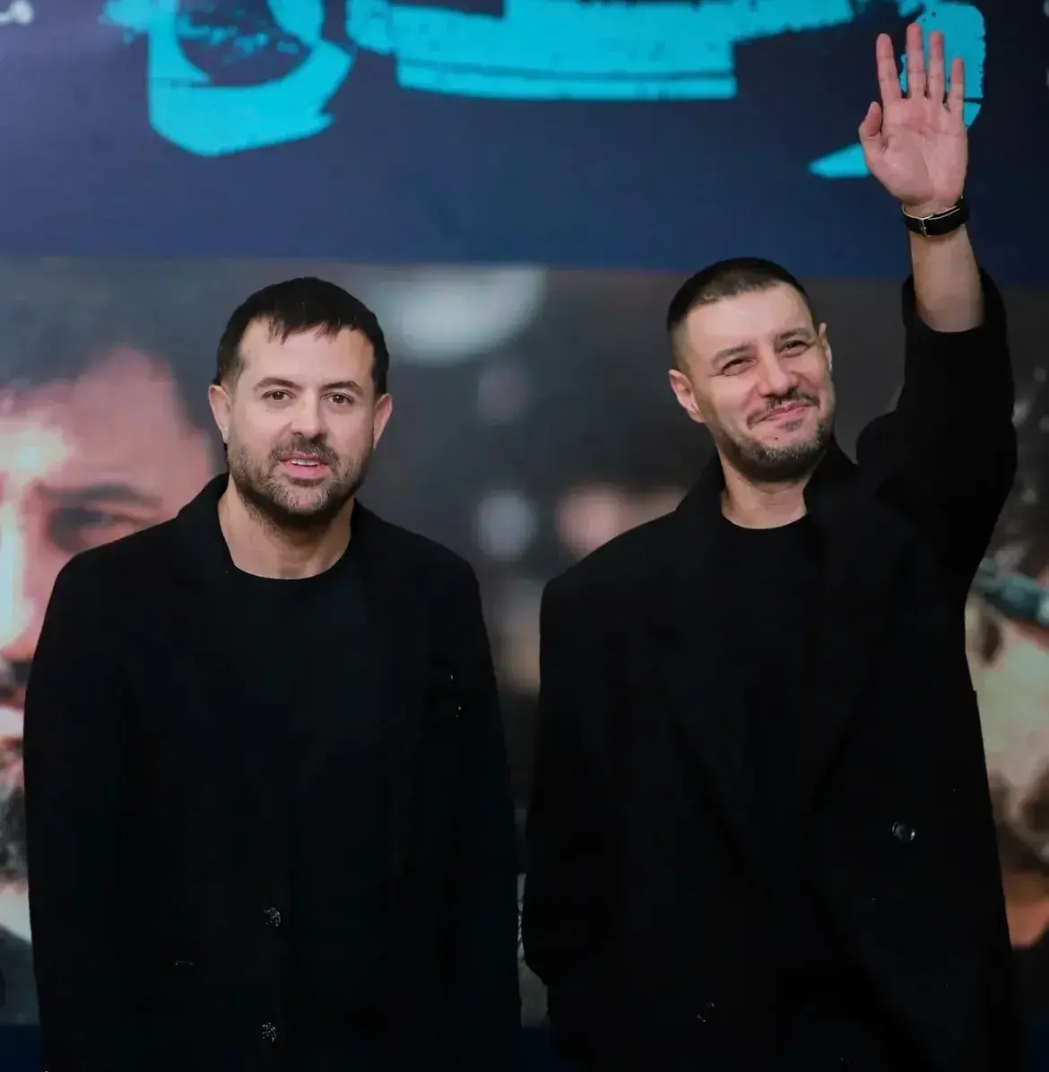 هومن سیدی و جواد عزتی با استایل مشابه در اکران مردمی سریال «وحشی» 3