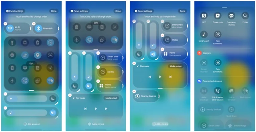 لیکویید گلس در One UI 8.5 سامسونگ