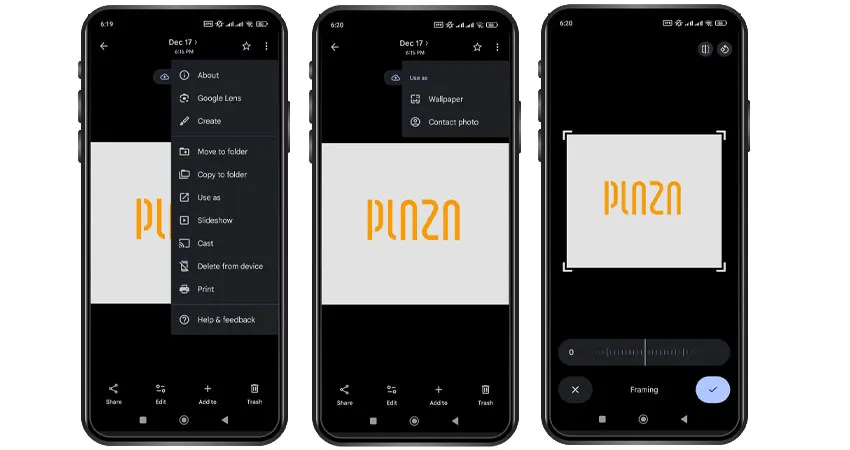 عکس گذاشتن برای مخاطبین شیائومی از طریق برنامه Photos