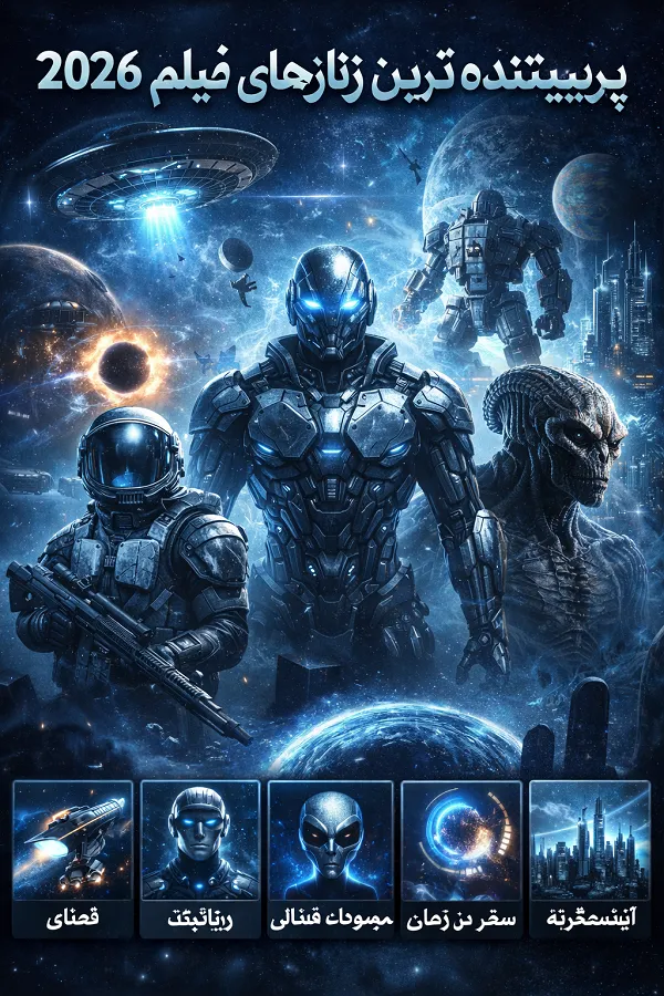 پربیننده ترین فیلم و سریال های علمی تخیلی 2026