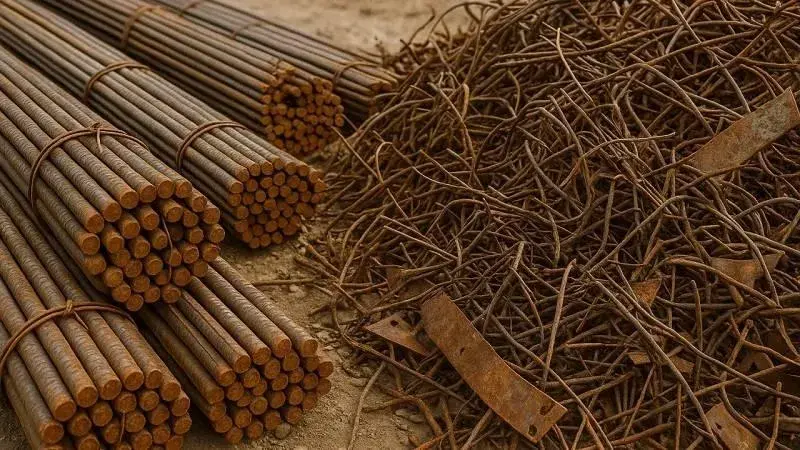 راهکارهای کاهش هدررفت و ضایعات میلگرد در کارگاه‌ها